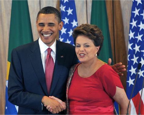 Barack Obama e Dilma Rousseff