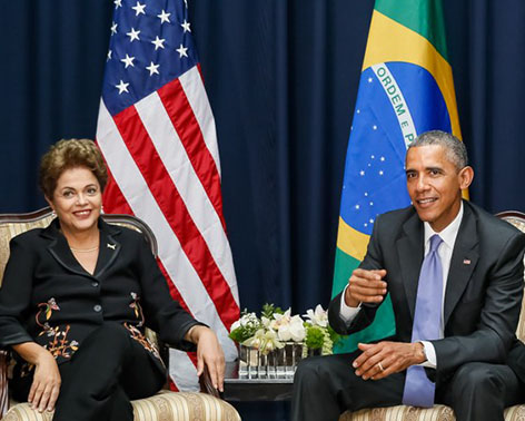 Barack Obama e Dilma Rousseff